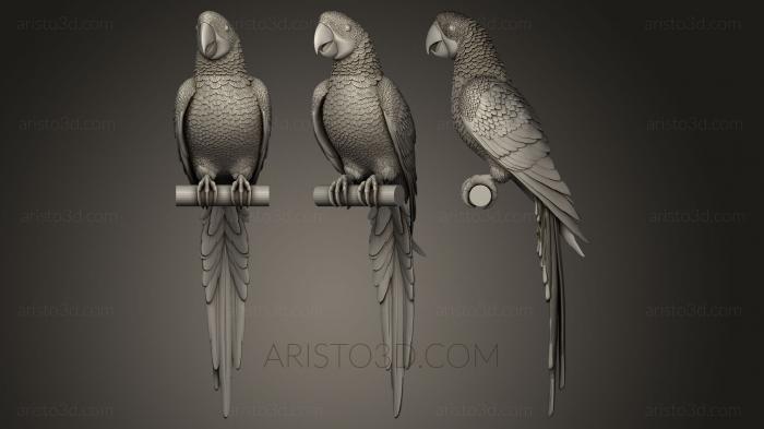 Bird figurines (STKB_0059) 3D model for CNC machine
